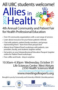 Allies in Health: 4th Annual Community & Patient Fair