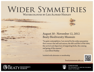 Wider Symmetries: Watercolours by Lex Alfred Hedley