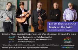 Music on the Point: Concerts with Personality
